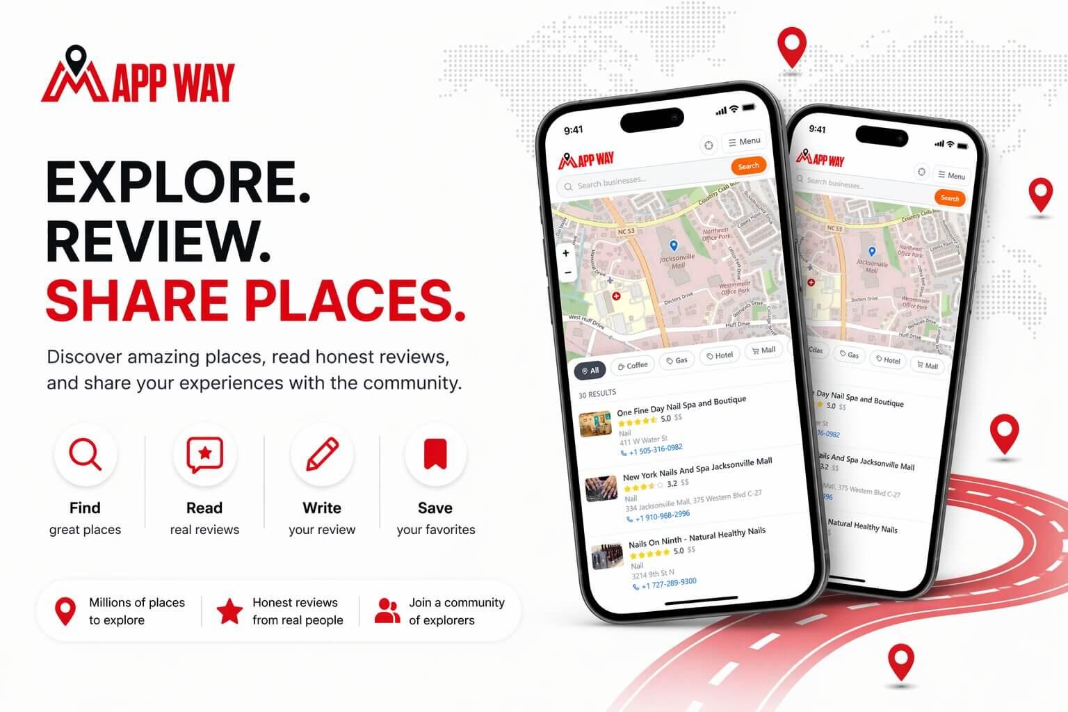 MappWay app preview